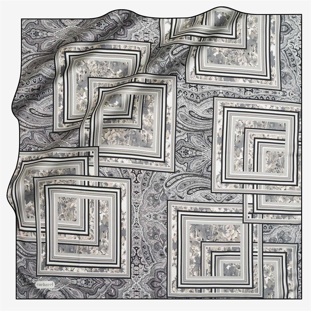 Cacharel Twill İpek Eşarp - 7749313-912