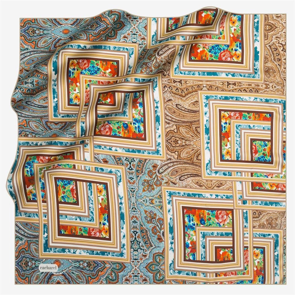 Cacharel Twill İpek Eşarp - 7749313-931
