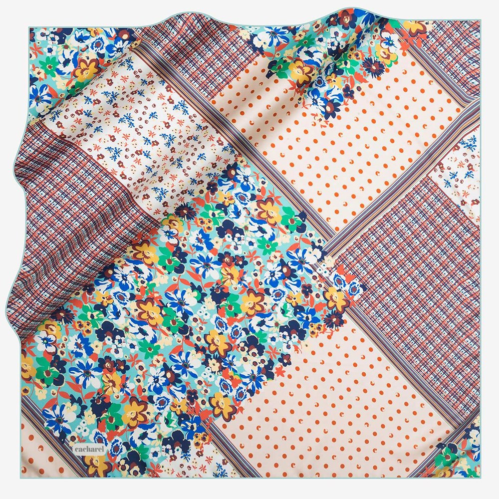 Cacharel Twill İpek Eşarp 2018/2019 Sonbahar Kış - 7694313-922