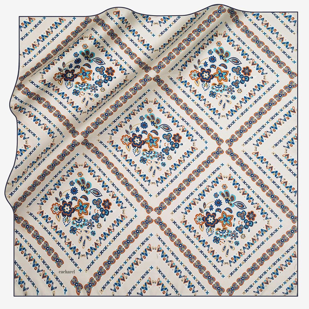 Cacharel Twill İpek Eşarp 2018/2019 Sonbahar Kış - 7647313-921