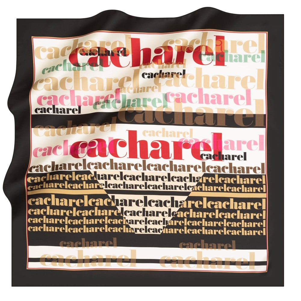 Cacharel Twill İpek Eşarp - 2021 İlkbahar-Yaz - 8225313-916 - Tivil