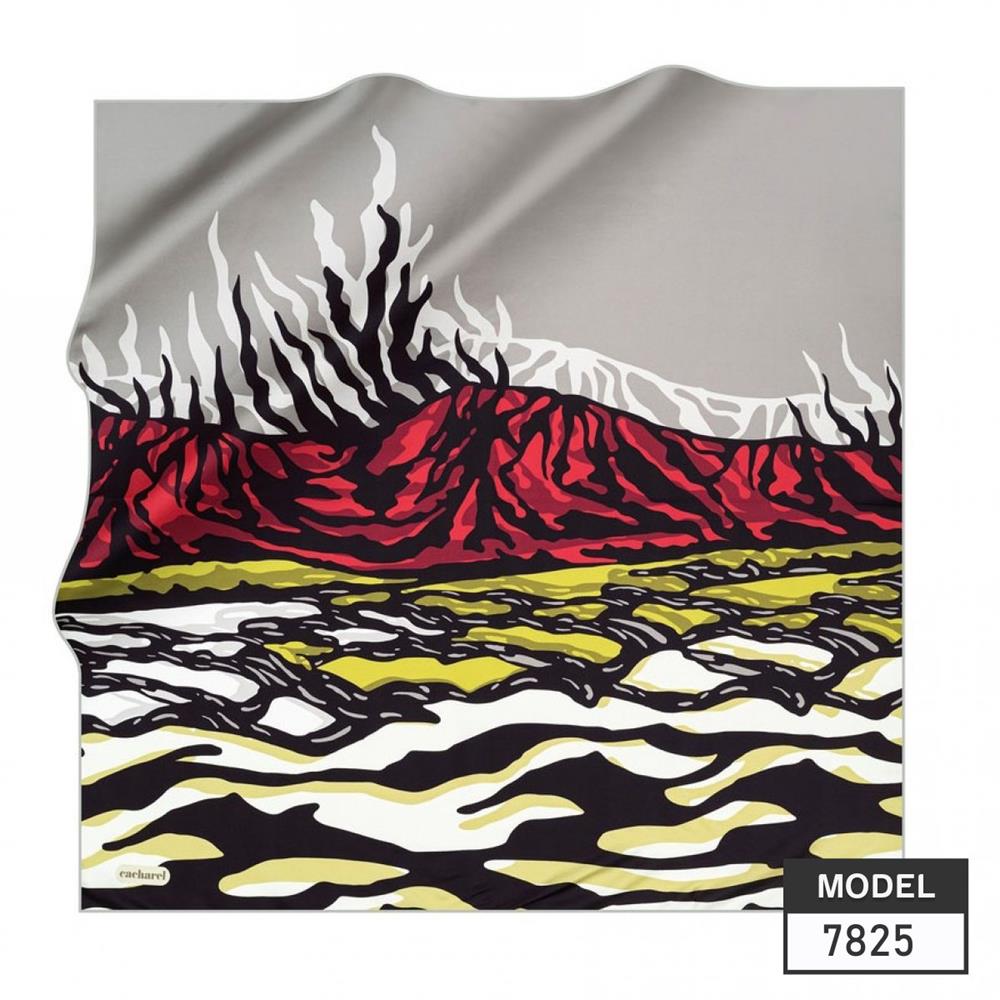 Cacharel Twill İpek Eşarp - 2021/2022 Sonbahar-Kış - 7825313-951 - Tivil