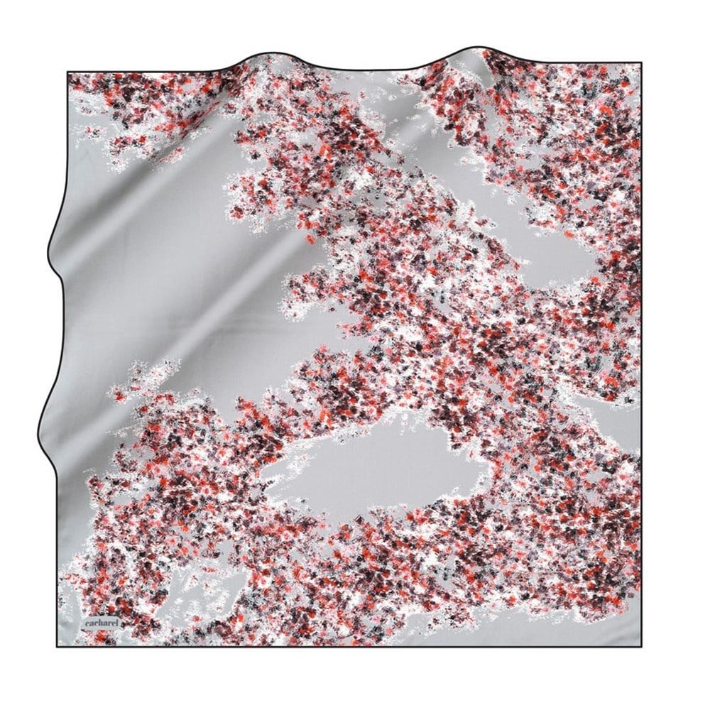 Cacharel Twill İpek Eşarp - 2021/2022 Sonbahar-Kış - 8308313-972 - Tivil