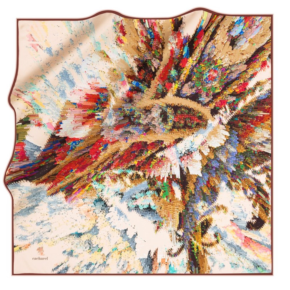 Cacharel Twill Silk Scarf - 2022 Spring-Summer - 8389313-991