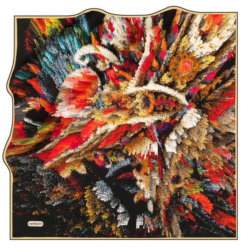 Cacharel Twill Silk Scarf - 2022 Spring-Summer - 8389313-911