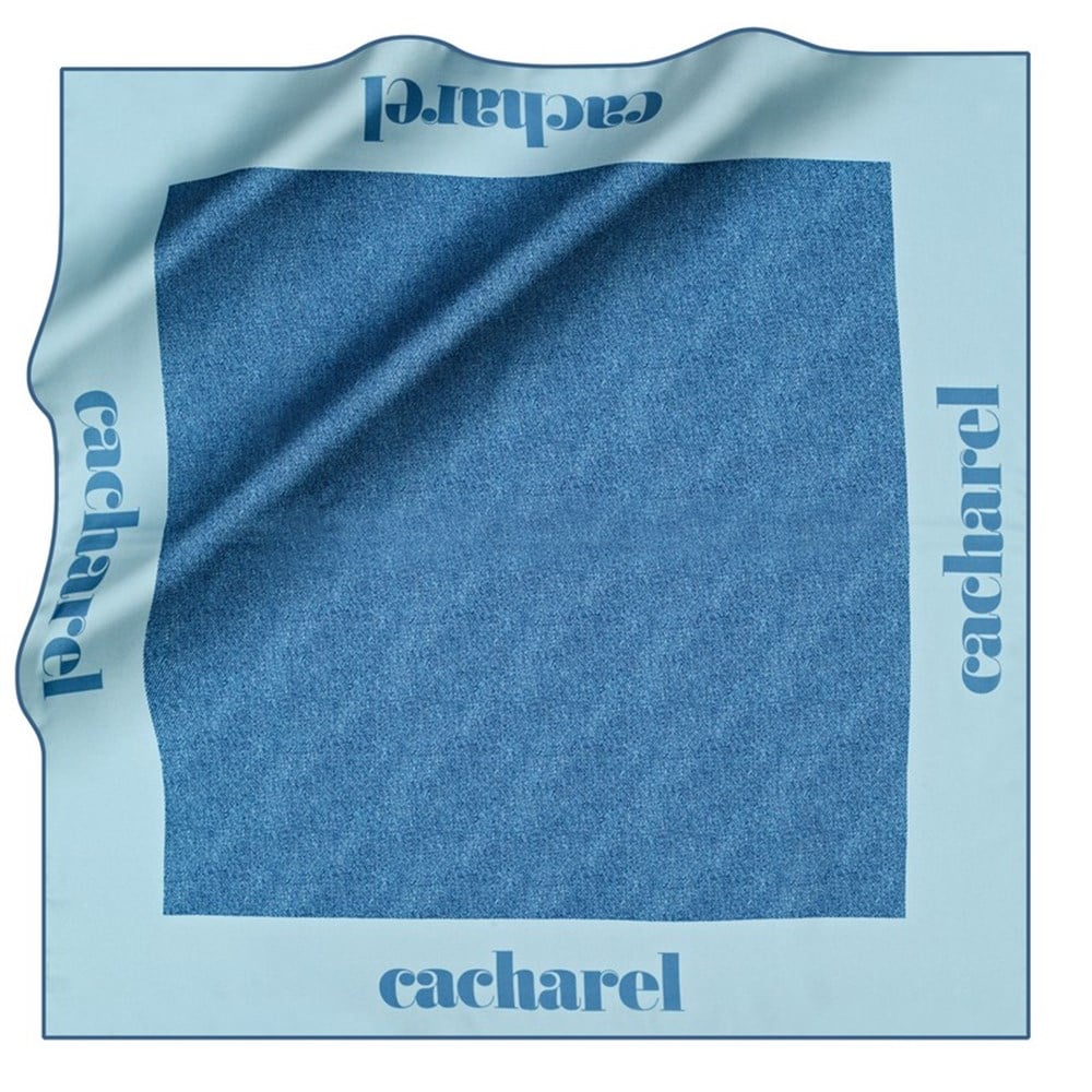 Cacharel Twill İpek Eşarp - 2022/2023 Sonbahar-Kış - 8606313-922 - Tivil