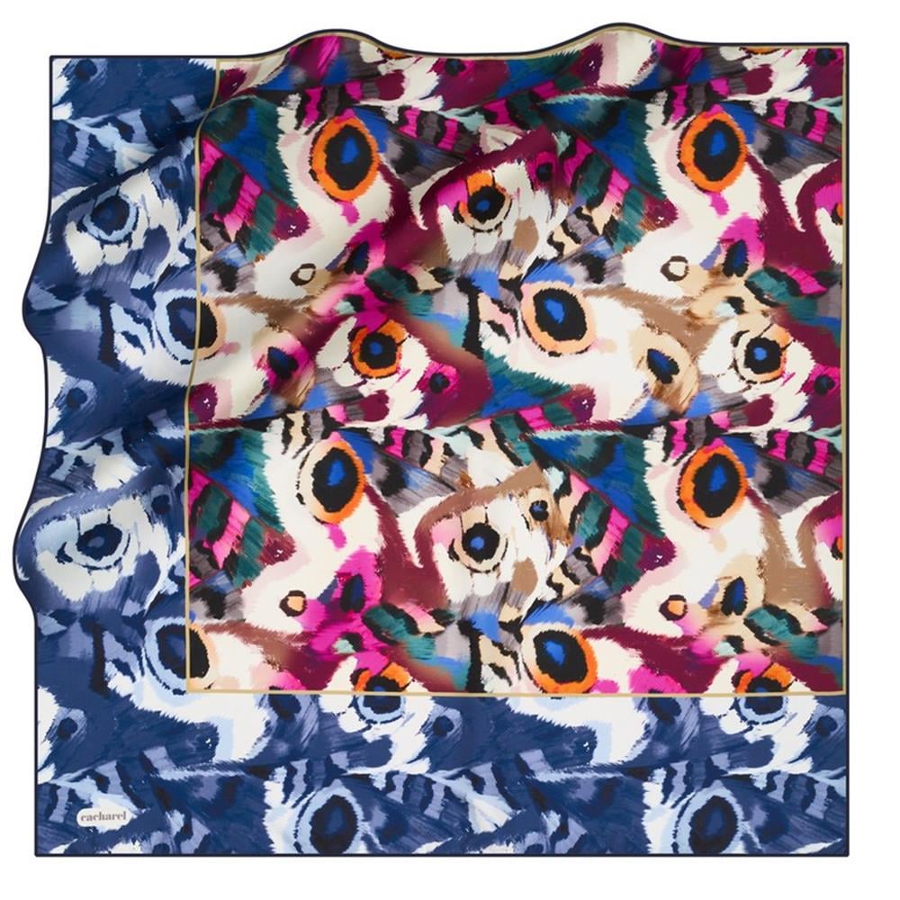 Cacharel Twill İpek Eşarp - 2023 İlkbahar-Yaz - 8680313-921 - Tivil