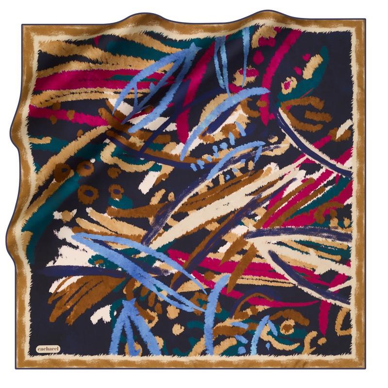 Cacharel Twill İpek Eşarp - 2023 İlkbahar-Yaz - 8650313-921 - Tivil