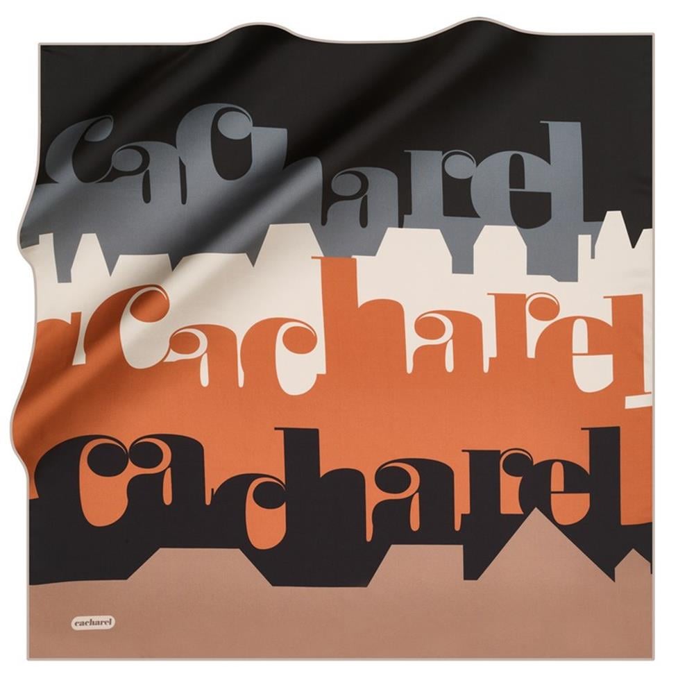 Cacharel Twill İpek Eşarp - 2023 İlkbahar-Yaz - 8497313-931 - Tivil