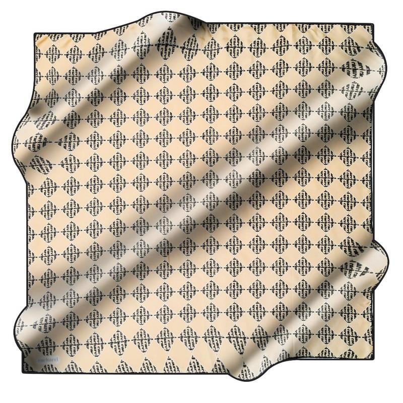 Cacharel Twill İpek Eşarp - 2023/2024 Sonbahar-Kış - 8791313-911 - Tivil