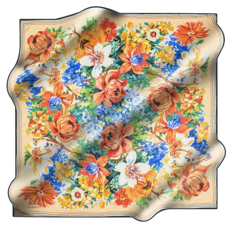 Cacharel Twill İpek Eşarp - 2023/2024 Sonbahar-Kış - 8743313-913 - Tivil
