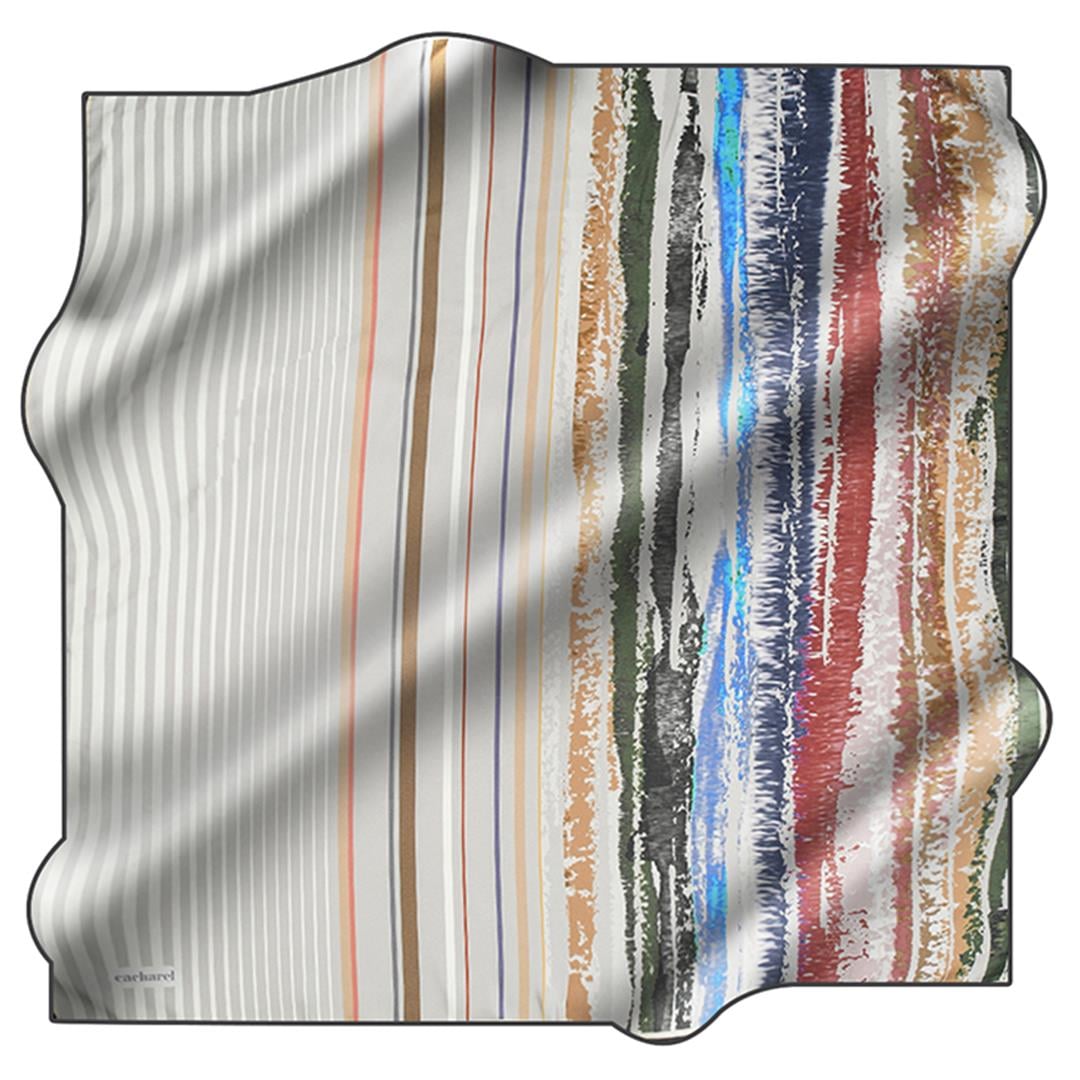 Cacharel Twill İpek Eşarp - 2023/2024 Sonbahar-Kış - 6439313-912 - Tivil