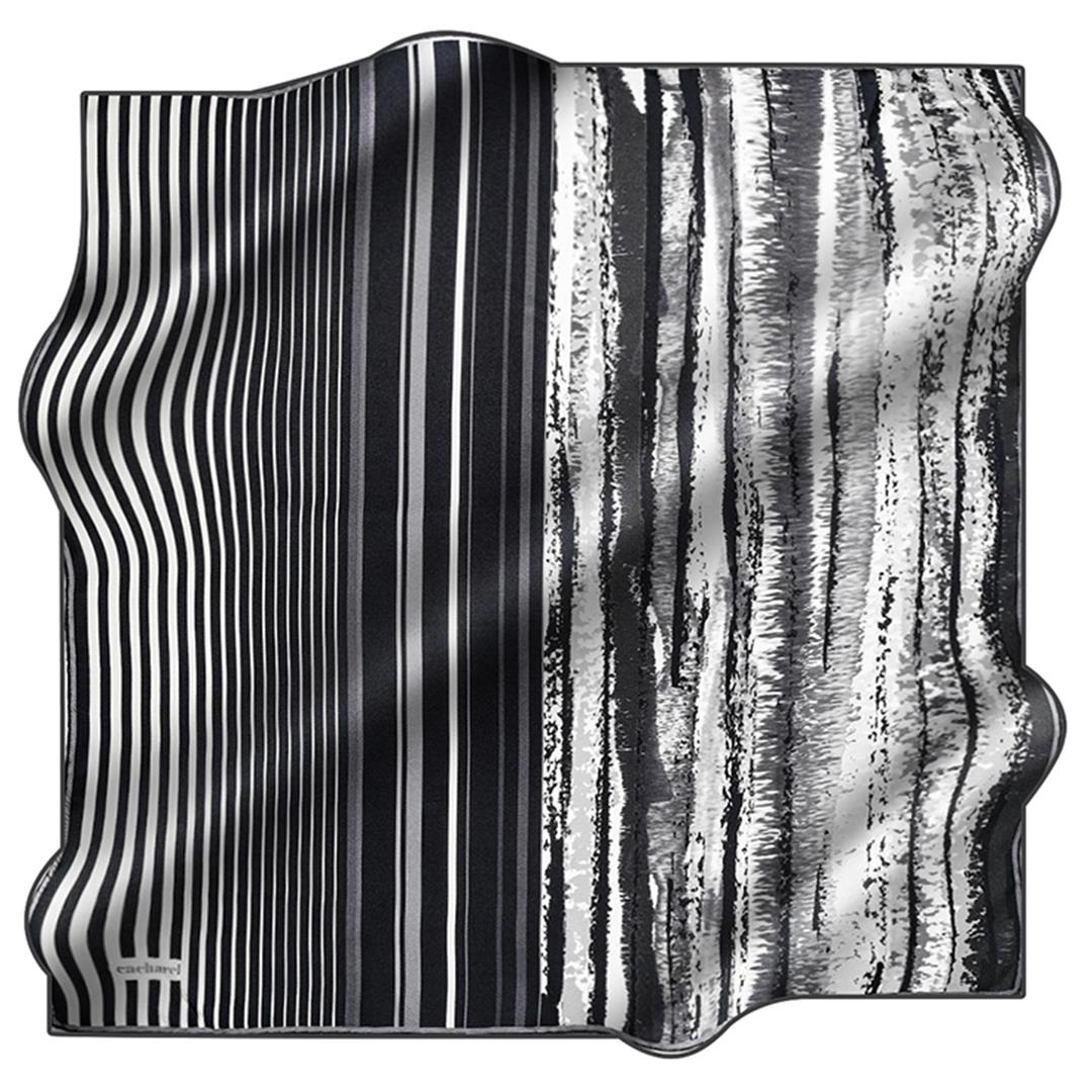 Cacharel Twill İpek Eşarp - 2023/2024 Sonbahar-Kış - 6439313-915 - Tivil