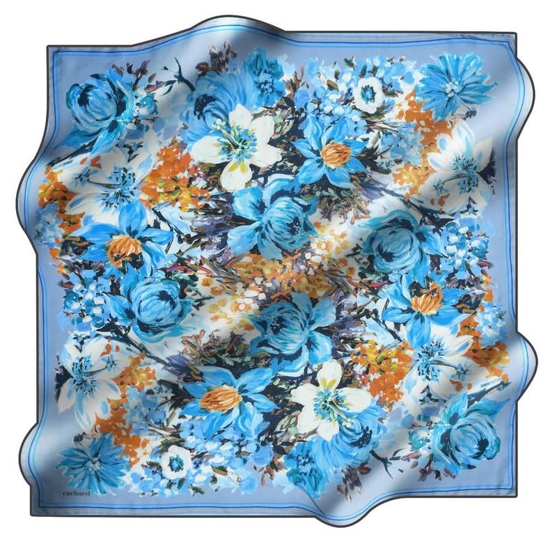 Cacharel Twill İpek Eşarp - 2023/2024 Sonbahar-Kış - 8743313-922 - Tivil
