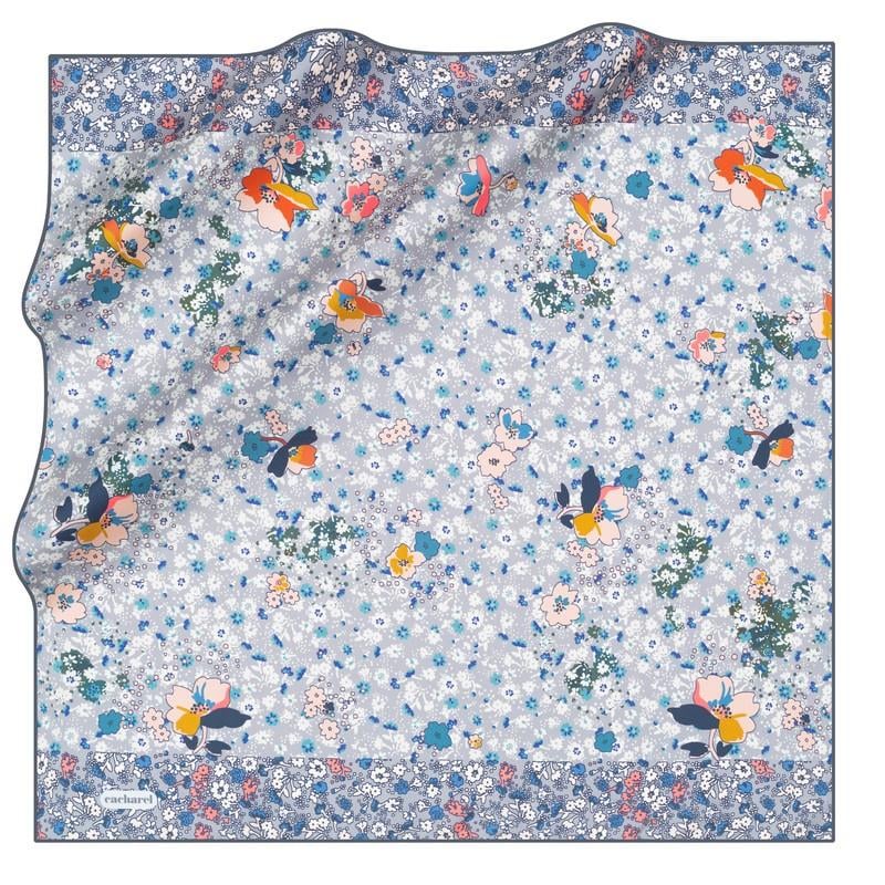 Cacharel Twill İpek Eşarp - 2024 İlkbahar-Yaz - 8860313-921 - Tivil