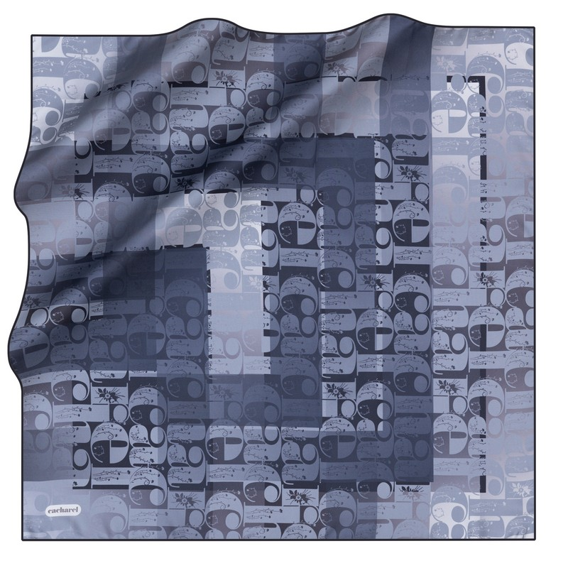 Cacharel Twill İpek Eşarp - 2025 İlkbahar-Yaz - 9008313-921 - Tivil