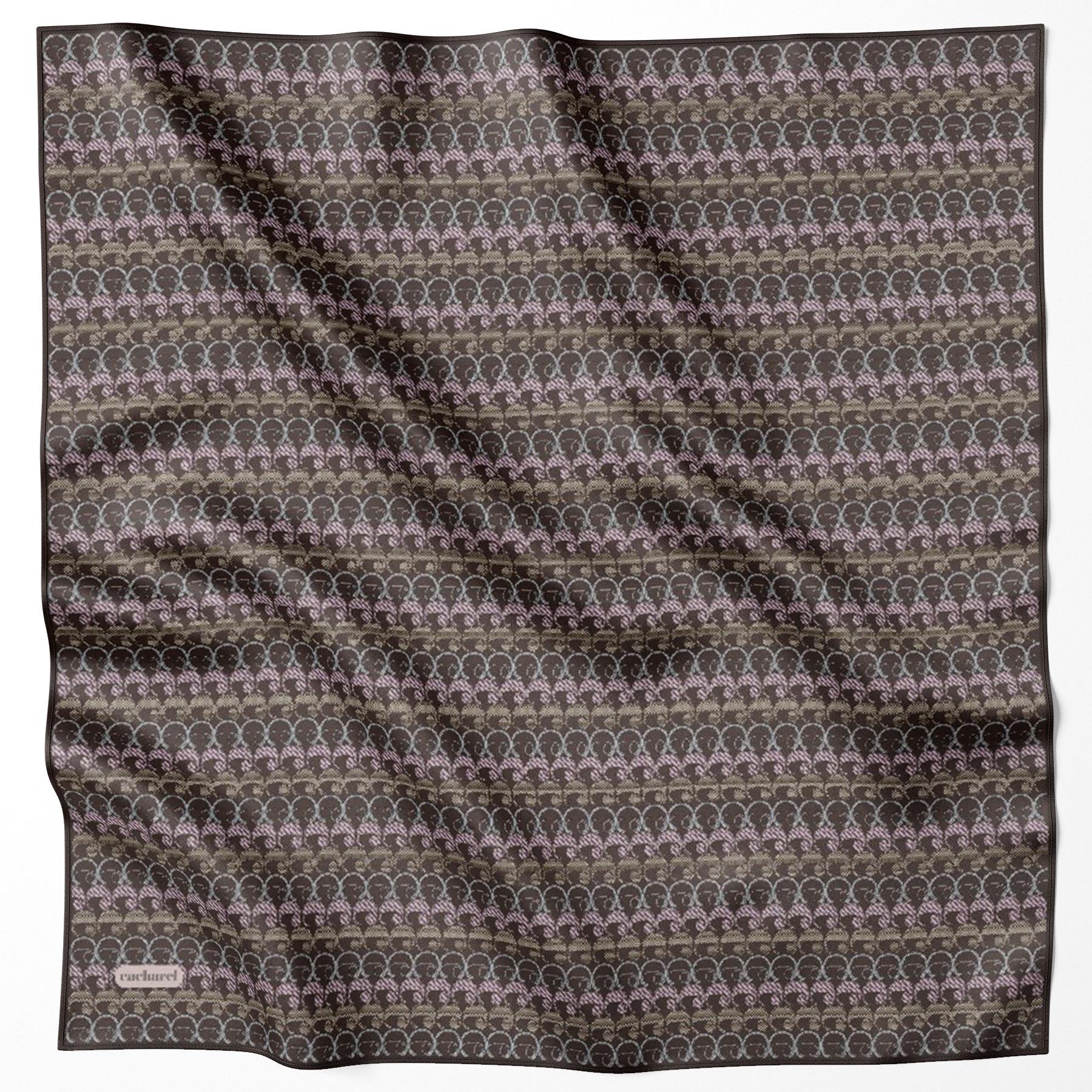 Cacharel Twill İpek Eşarp - 2025/2026 Sonbahar-Kış - 9003313-931 - Tivil
