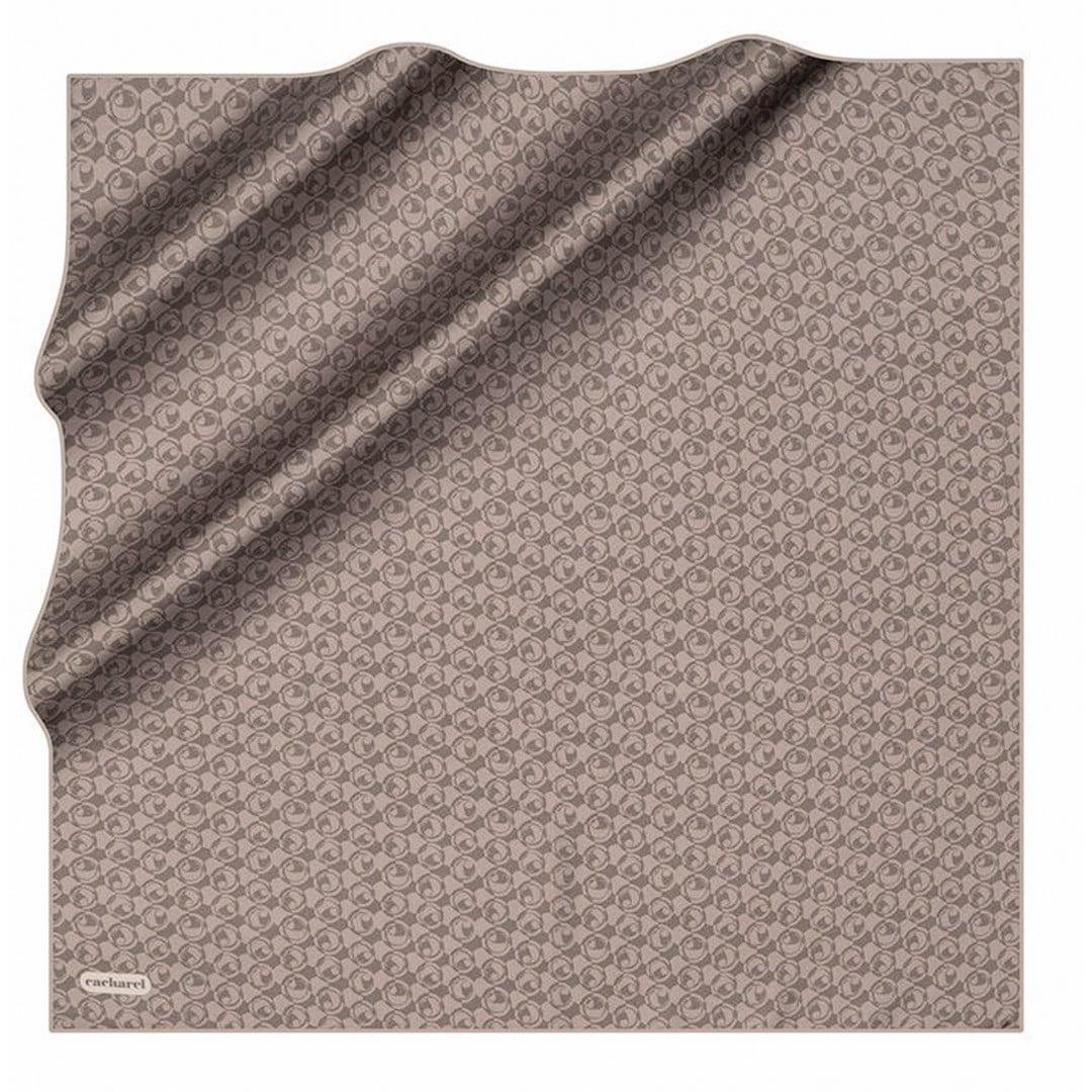 Cacharel Twill İpek Eşarp - 2026 İlkbahar-Yaz - 9145313-932 - Tivil
