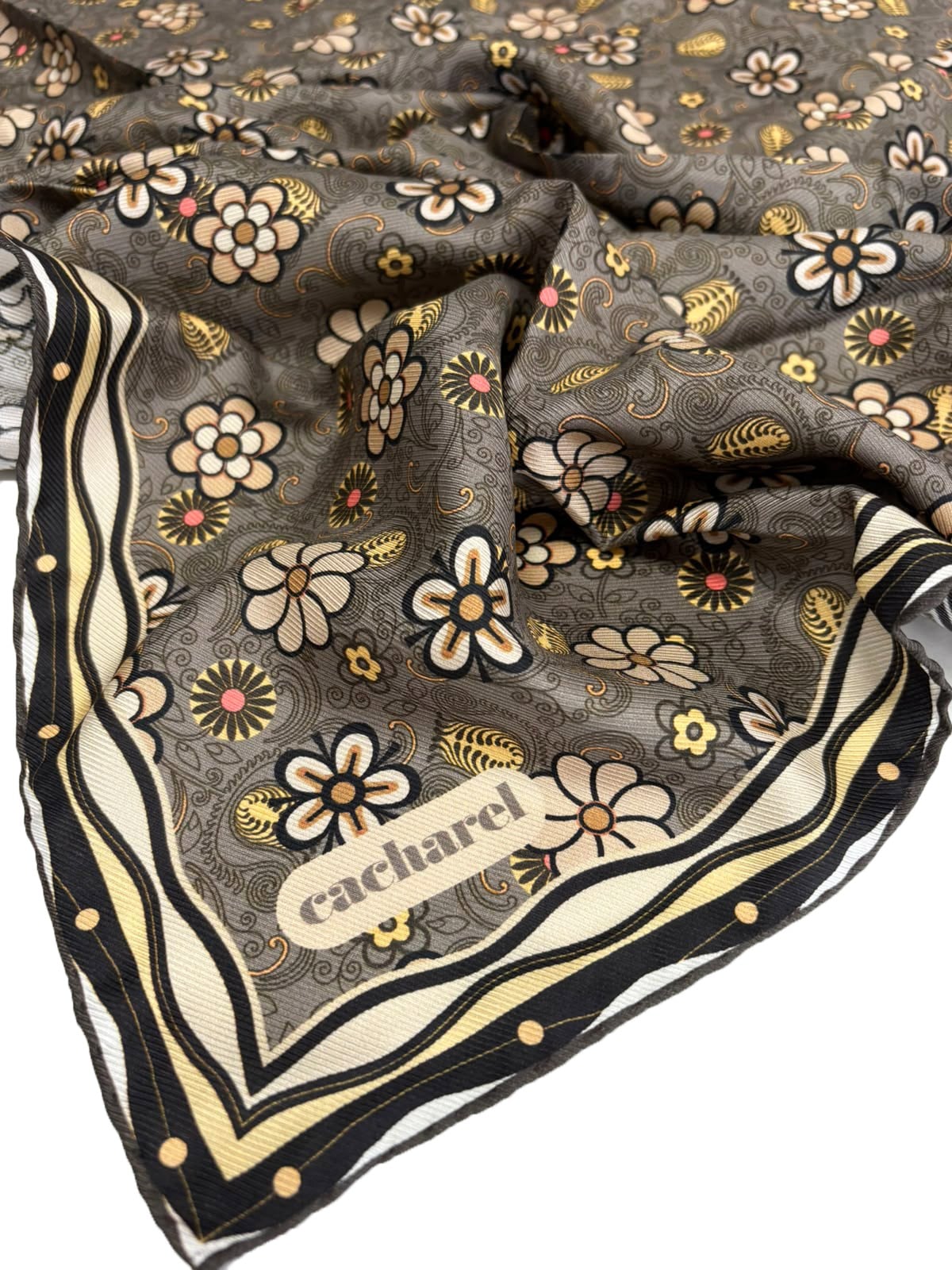 Cacharel Twill İpek Eşarp - 2026/2027 Sonbahar-Kış - 9226313-932 - Tivil