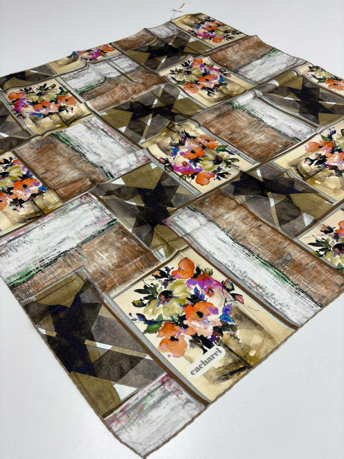 Cacharel Twill Silk Scarf - 7685313-931