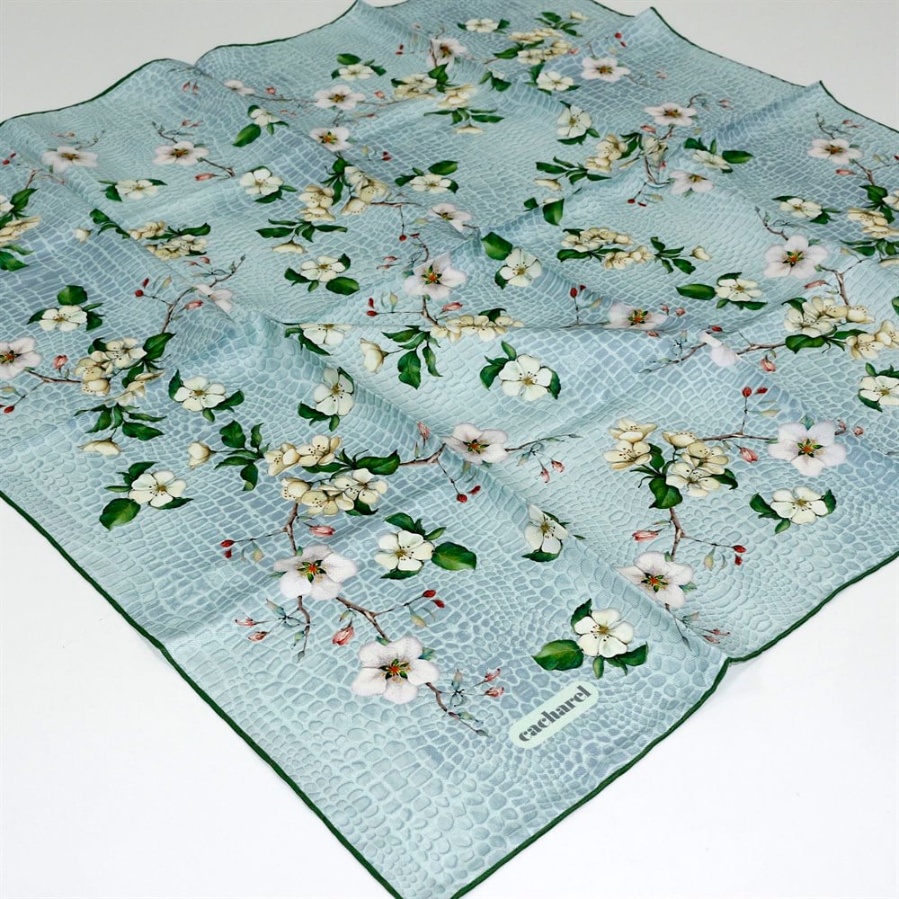 Cacharel Twill İpek Eşarp - 7824313-951 - Tivil