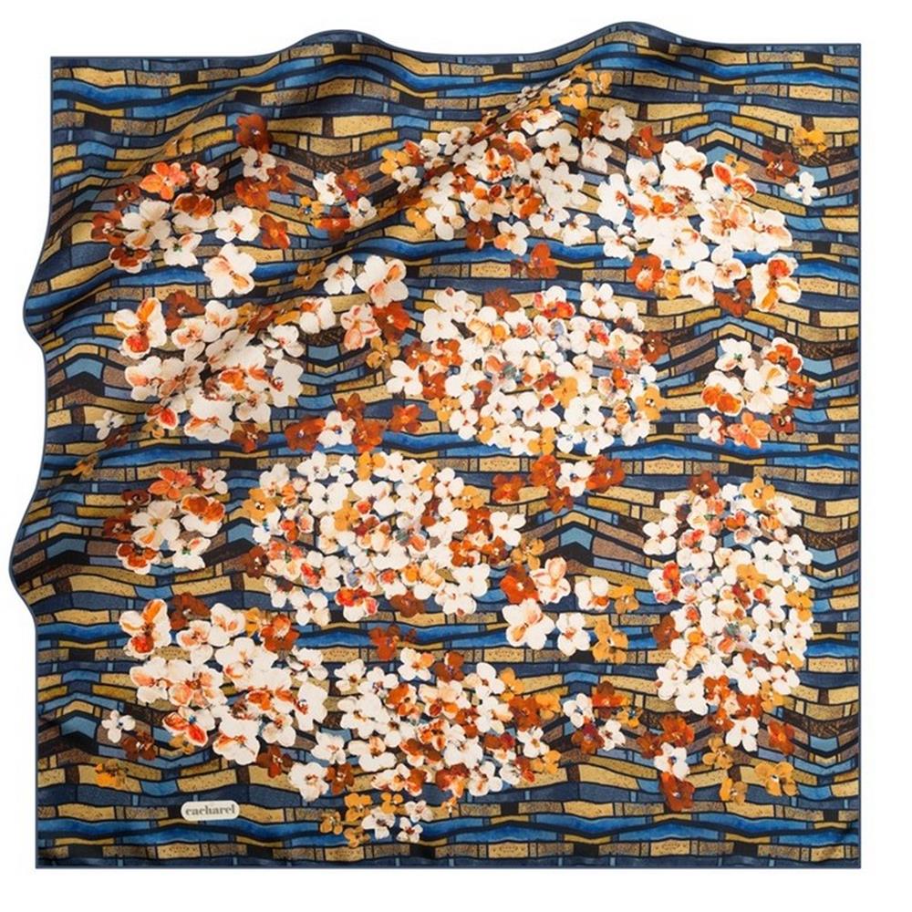 Cacharel Twill İpek Eşarp - 7830313-921 - Tivil