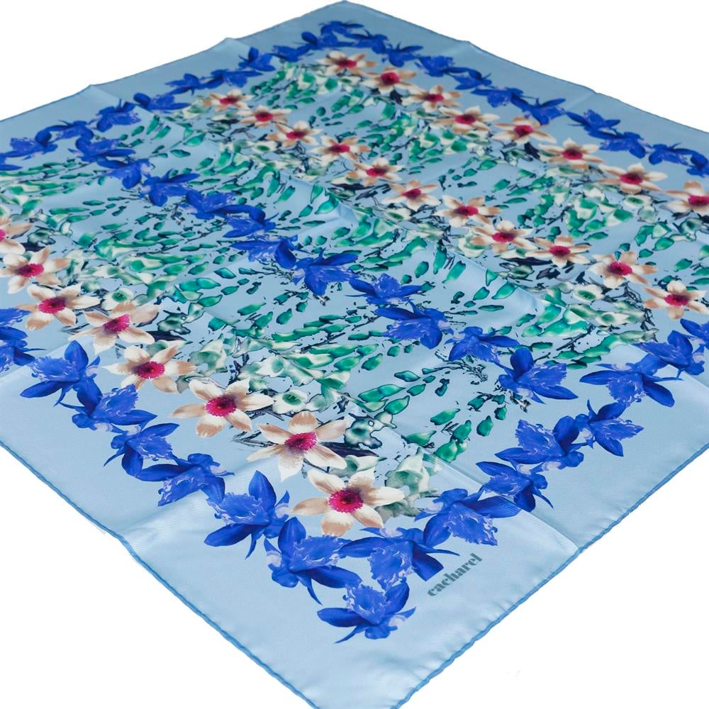 Cacharel Twill İpek Eşarp - 7837313-923 - Tivil
