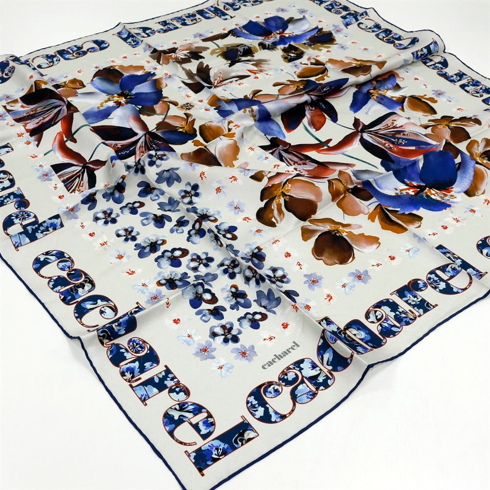 Cacharel Twill İpek Eşarp - 7884313-923
