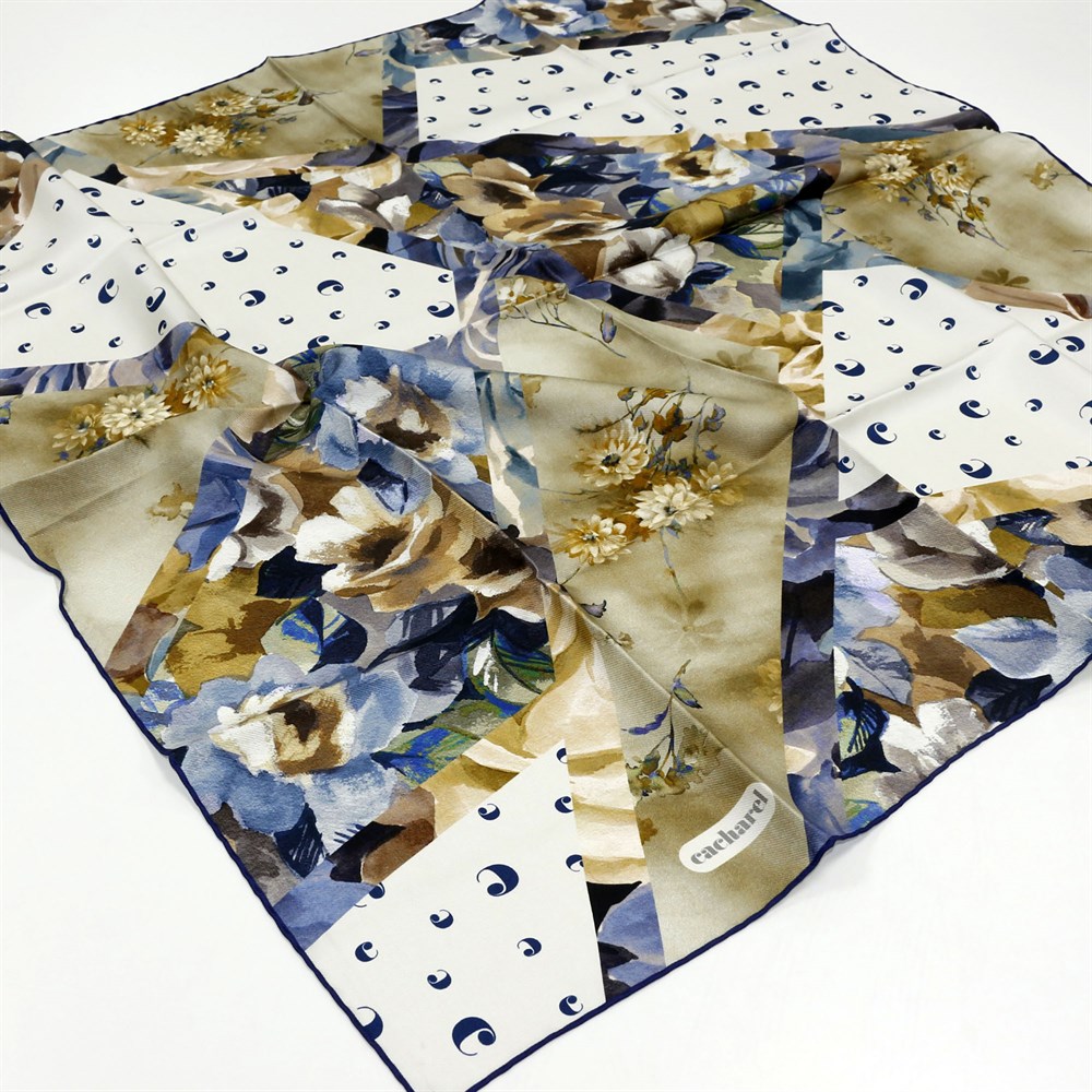 Cacharel Twill İpek Eşarp - 7887313-922