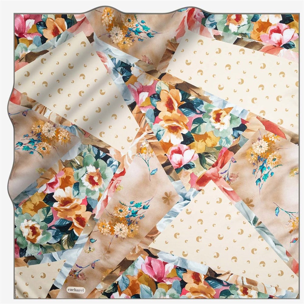 Cacharel Twill İpek Eşarp - 7887313-952