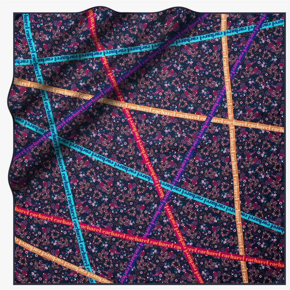Cacharel Twill İpek Eşarp - 7933313-921