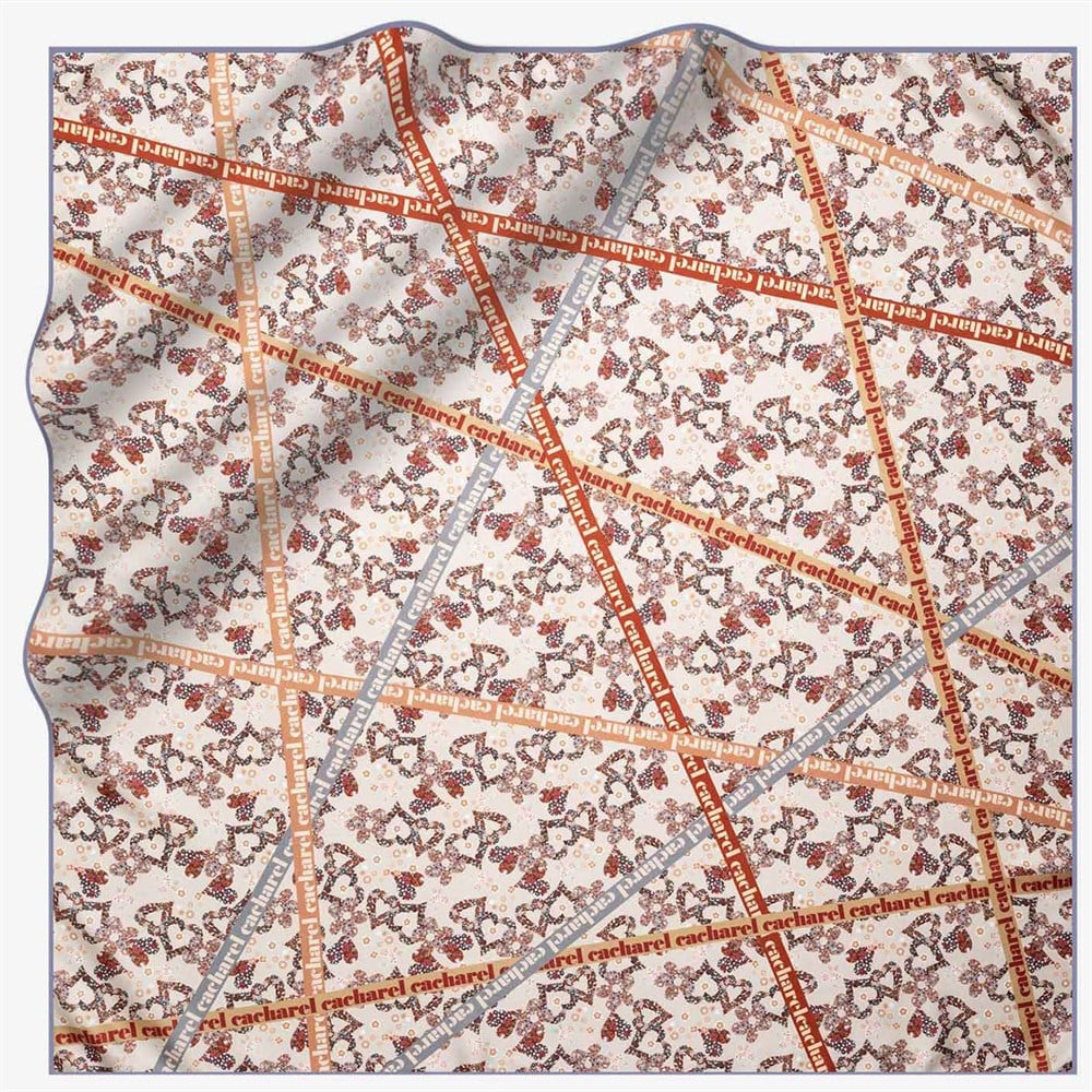 Cacharel Twill İpek Eşarp - 7933313-931