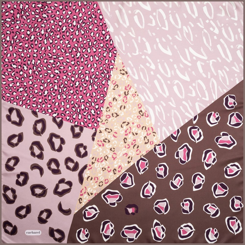 Cacharel Twill İpek Eşarp - 7936313-991 - Tivil