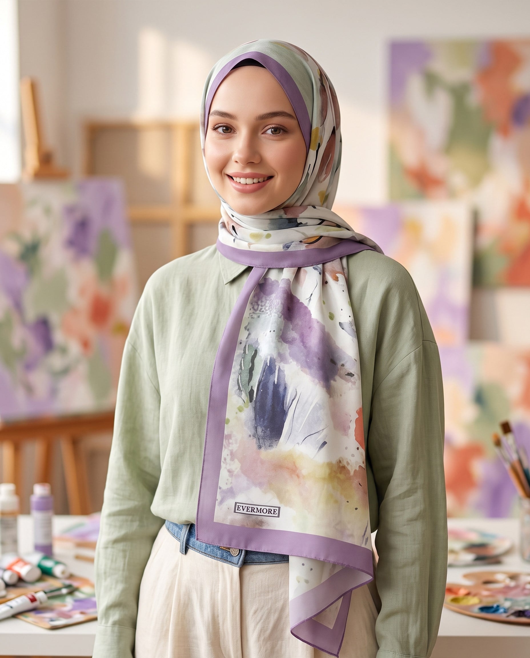 Evermore Elegance Şal - EM061-X1