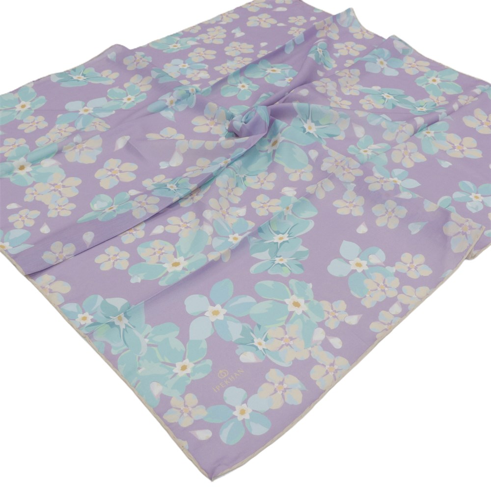 İpekhan Pamuk Eşarp - Büyük Çiçekli - IHE009-06