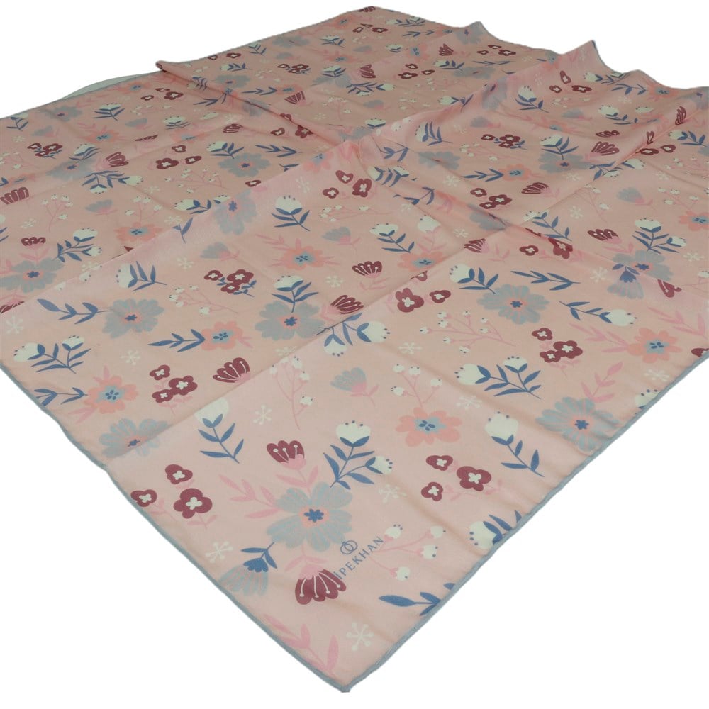 İpekhan Pamuk Eşarp - Çiçek Desen - IHE016-02