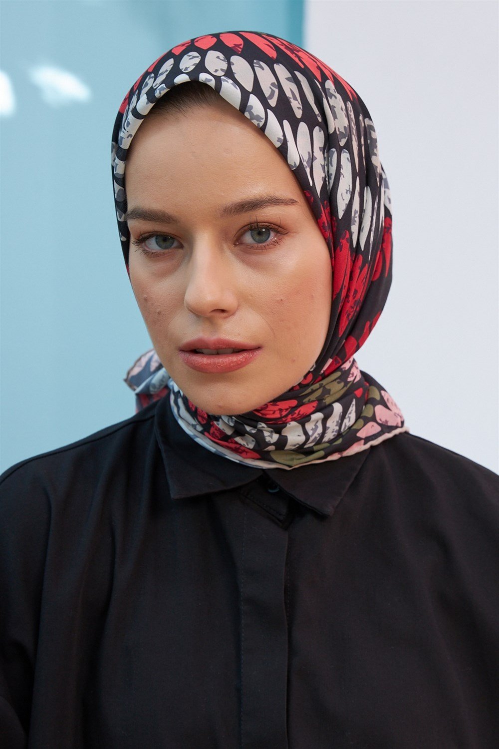 İpekhan Pamuk Eşarp - Demet Desen - IHE1068-15