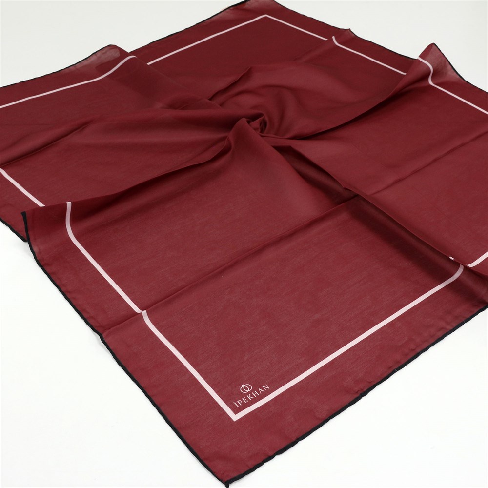 İpekhan Pamuk Eşarp - Düz Renk - IHE012-28