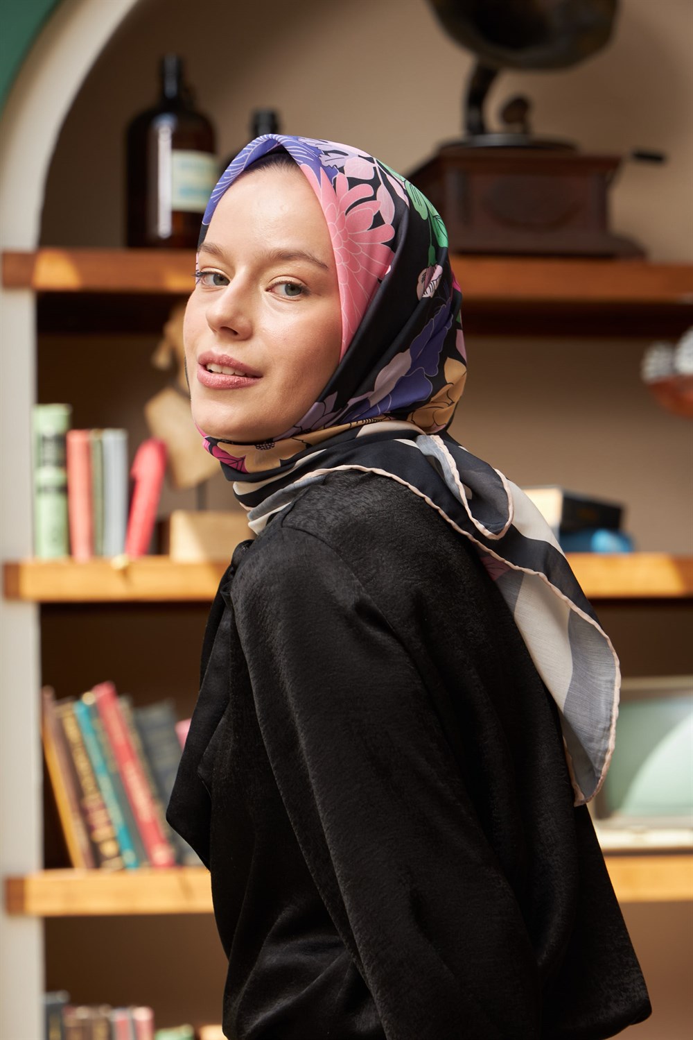 İpekhan Pamuk Eşarp - Hazal Desen - IHE1093-13