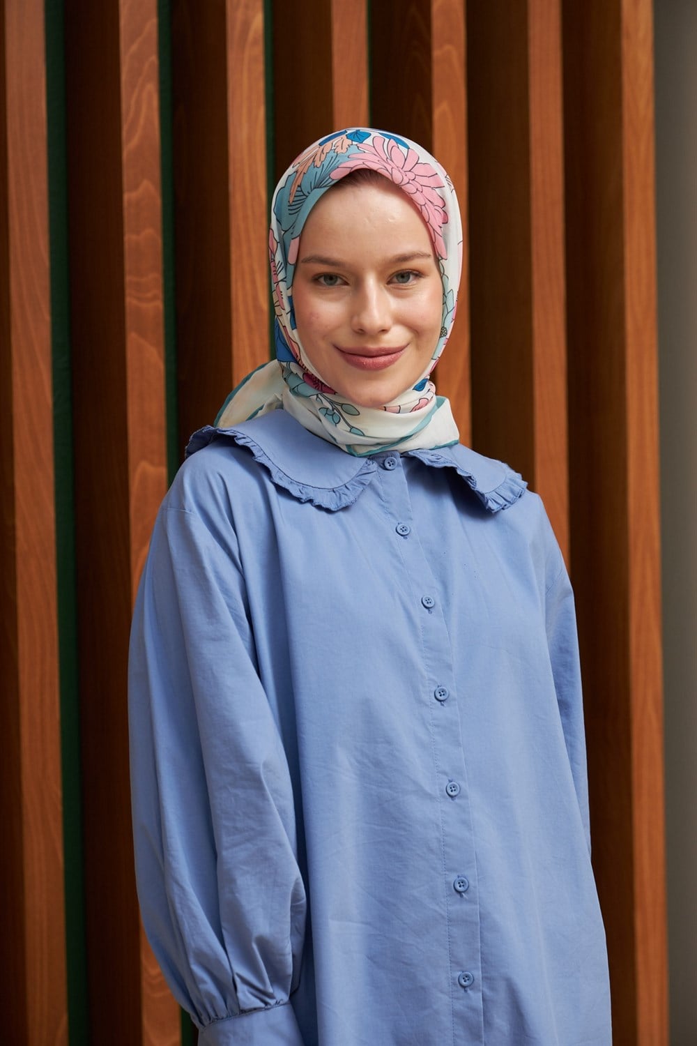 İpekhan Pamuk Eşarp - Hazal Desen - IHE1093-05