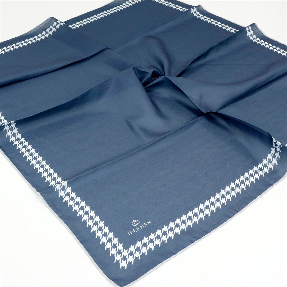 İpekhan Pamuk Eşarp - Kazayağı - IHE014-04