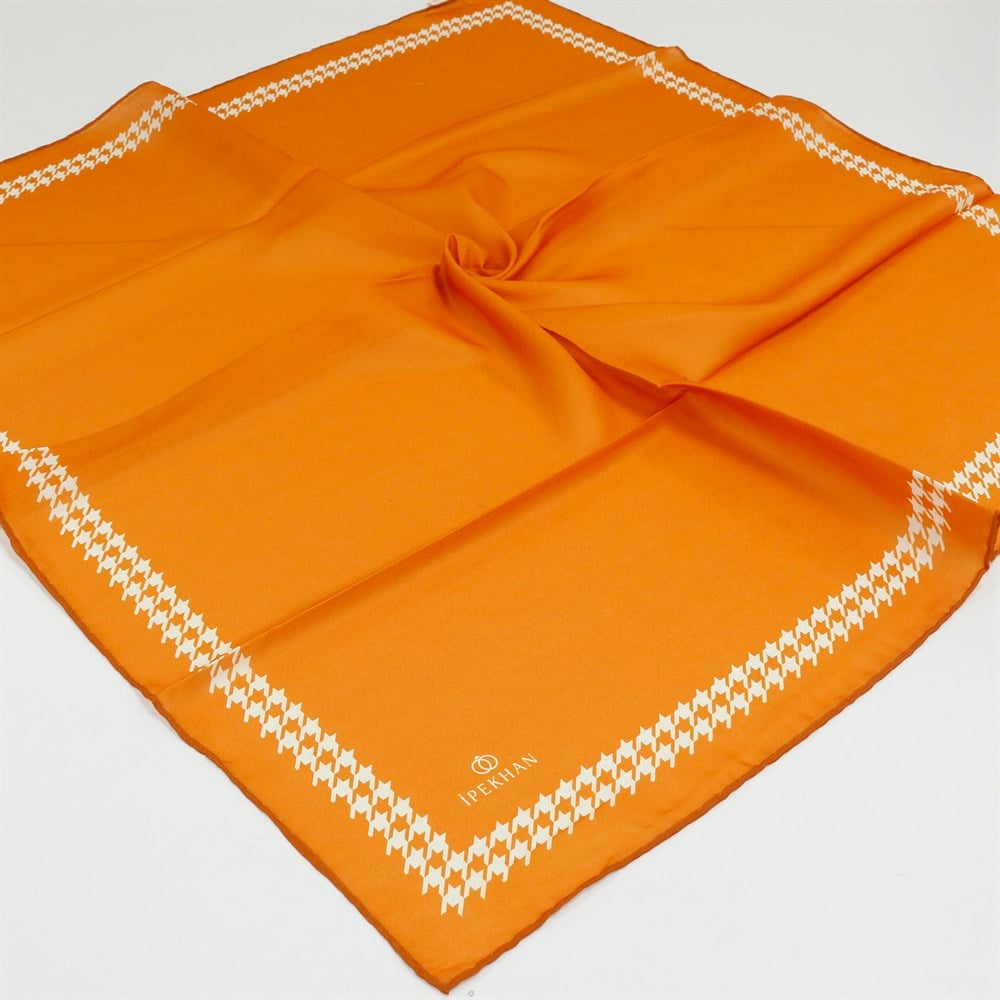 İpekhan Pamuk Eşarp - Kazayağı - IHE014-08