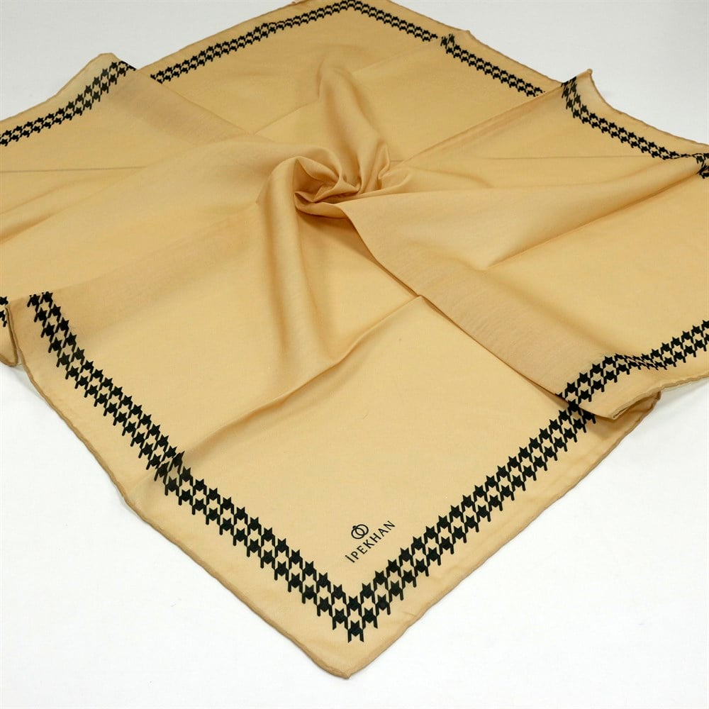 İpekhan Pamuk Eşarp - Kazayağı - IHE014-10