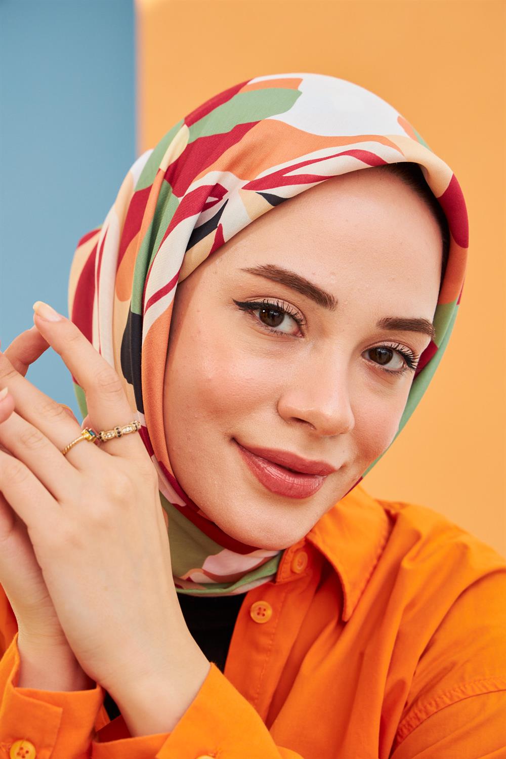 Pamuk Eşarp - İpekhan Daphne Modeli  - SEIHE1108-13