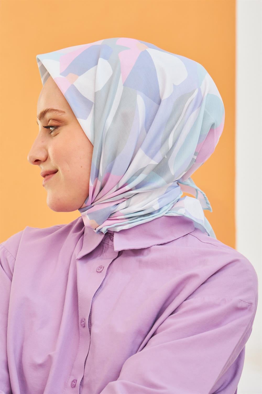 Pamuk Eşarp - İpekhan Daphne Modeli  - SEIHE1108-20