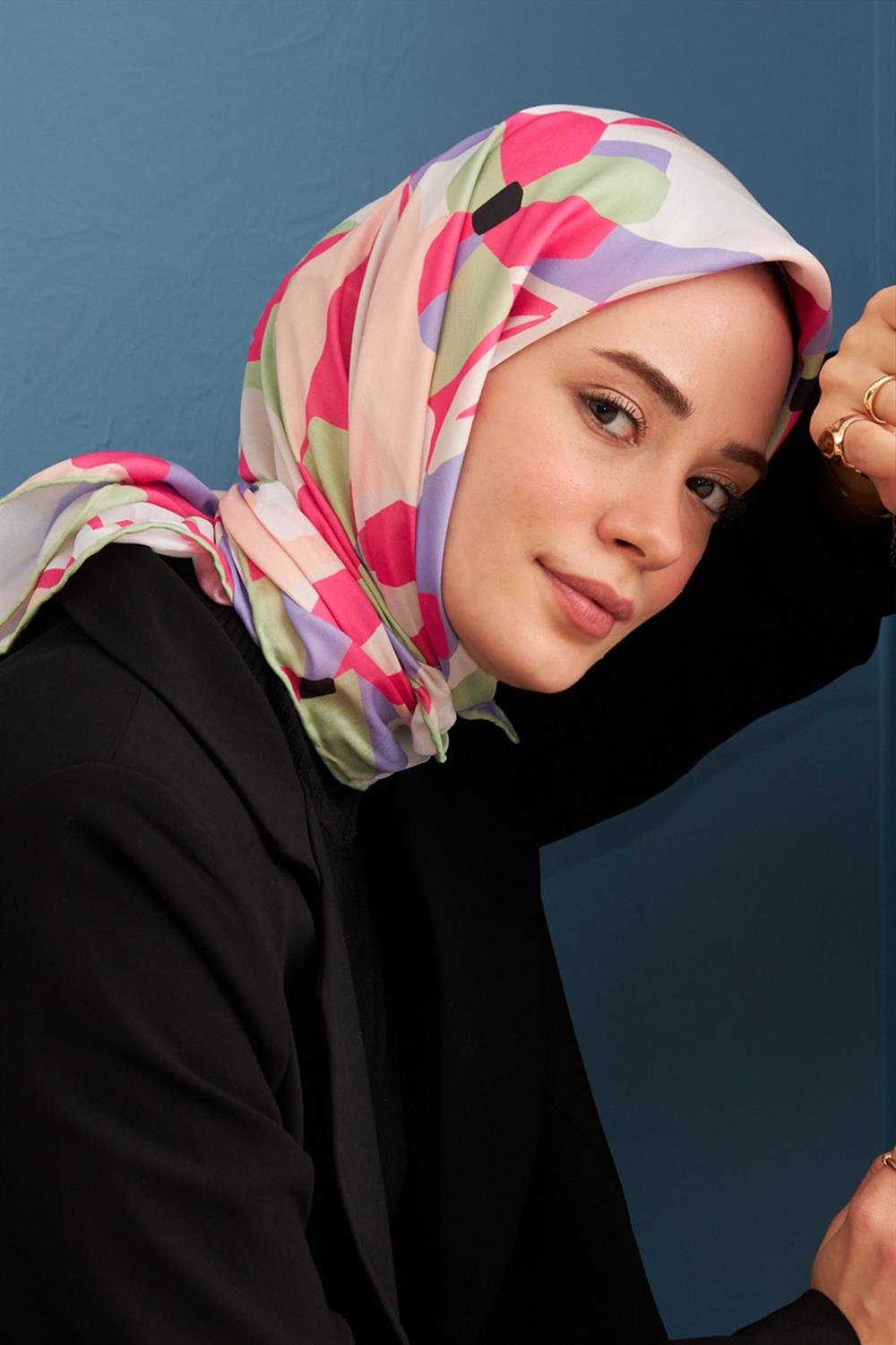 Pamuk Eşarp - İpekhan Daphne Modeli  - SEIHE1108-08