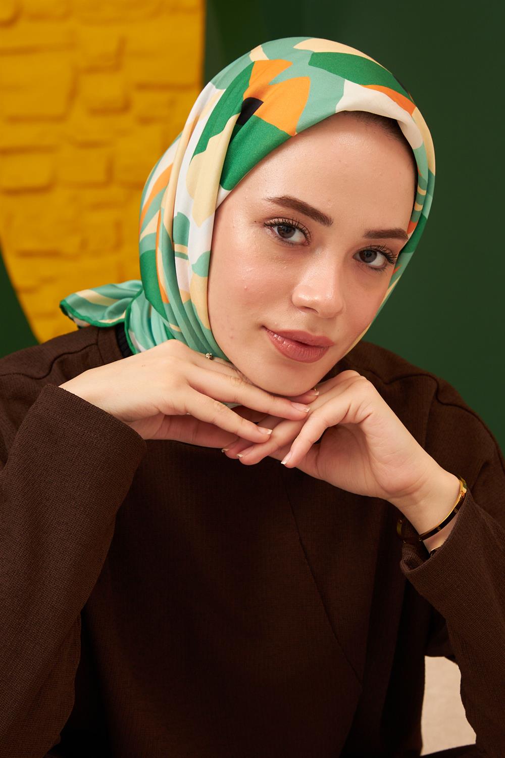 Pamuk Eşarp - İpekhan Daphne Modeli  - SEIHE1108-01