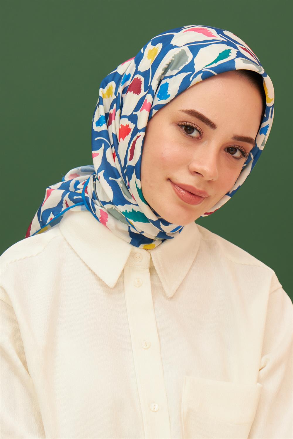 Pamuk Eşarp - İpekhan Lupin Modeli  - SEIHE1110-04