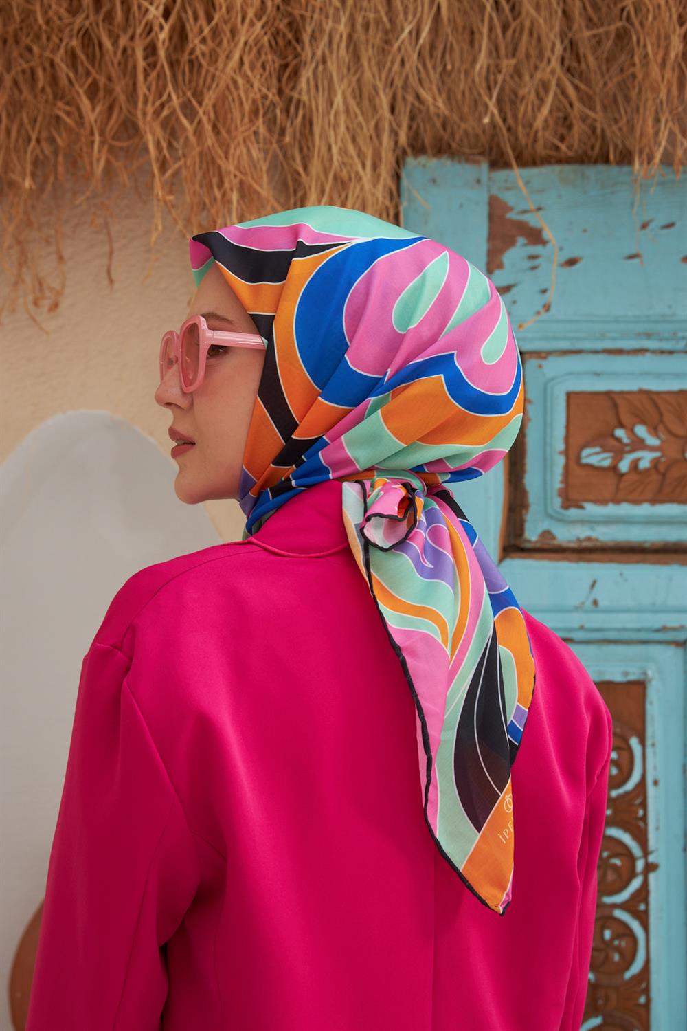 Pamuk Eşarp - İpekhan Yeni Twist Modeli  - SEIHE1133-02