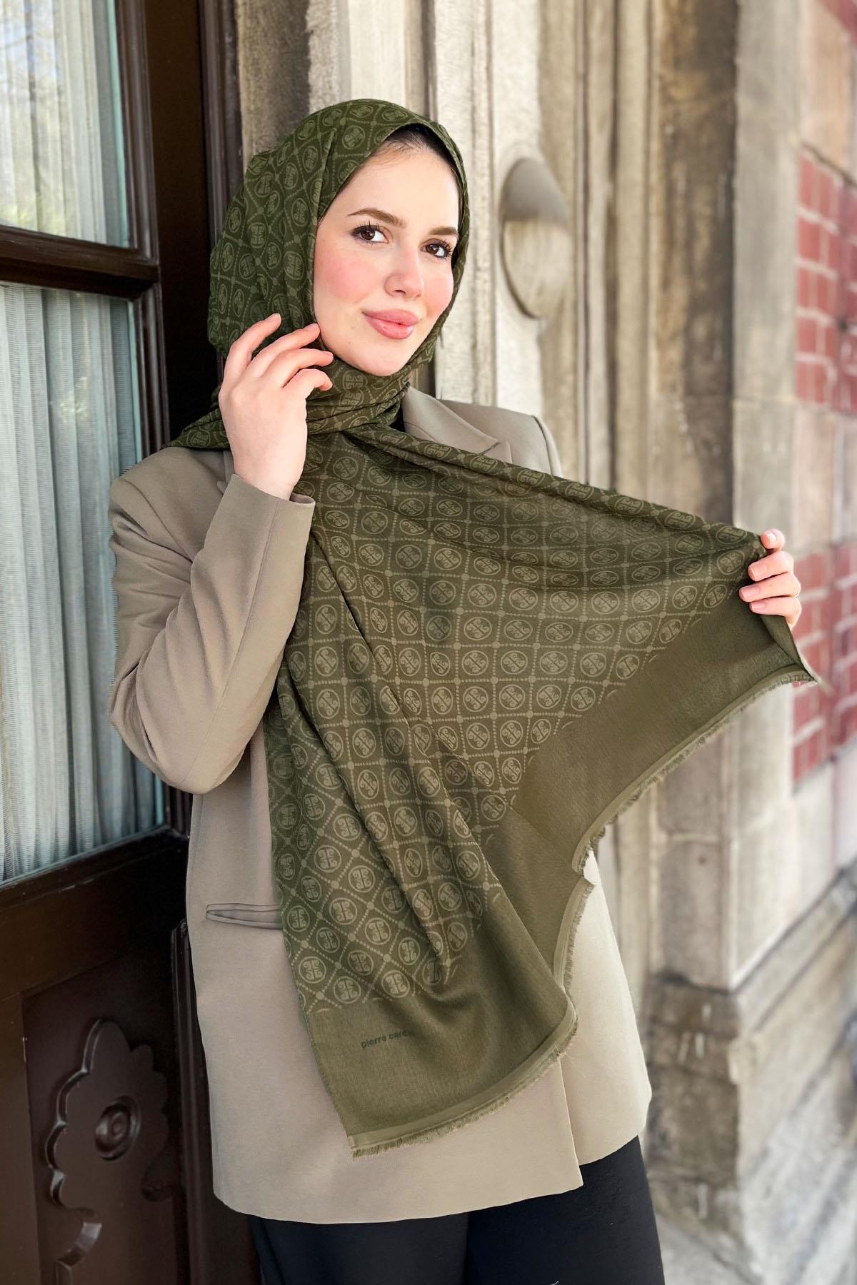 Pierre Cardin Elegans Monogram Şal - 1090700-934 - Renk